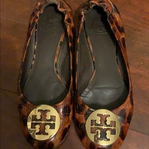 Tory Burch Leopard Reva Flats